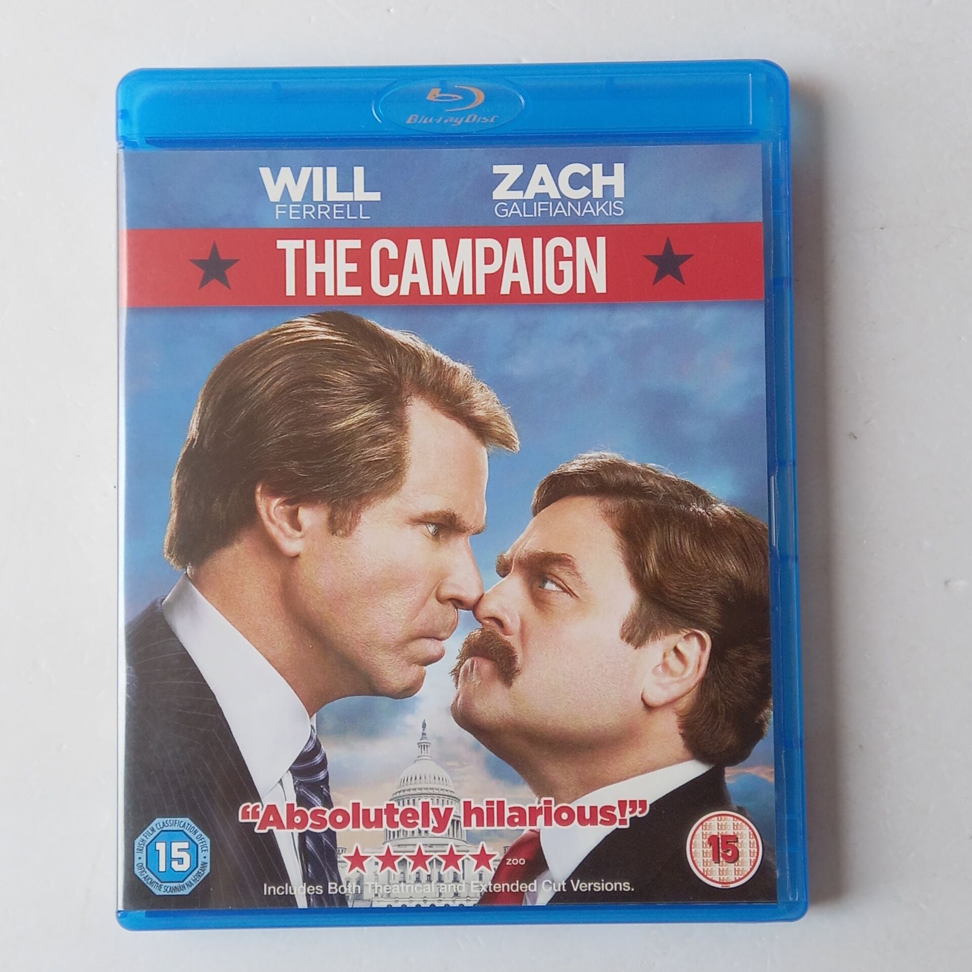 THE CAMPAIGN - WILL FERRELL, ZACH GALIFIANAKIS - BLU-RAY 2.EL
