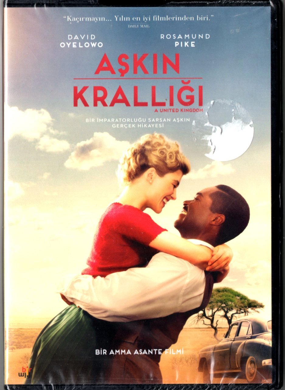 AŞKIN KRALLIĞI - A UNITED KINGDOM - DAVID OYELOWO - ROSAMUND PIKE - DVD SIFIR