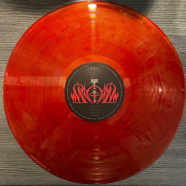 MUSE - THE WOW! SIGNAL (2026) - LP RED & GREY GALAXY COLOURED EDITION SIFIR PLAK