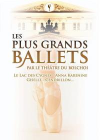 LES PLUS GRAND BALLETS - THE SWAN LAKE, ANNA KARENINE, GISELLE, CINDERELLA - BOLSHOI - DVD SIFIR