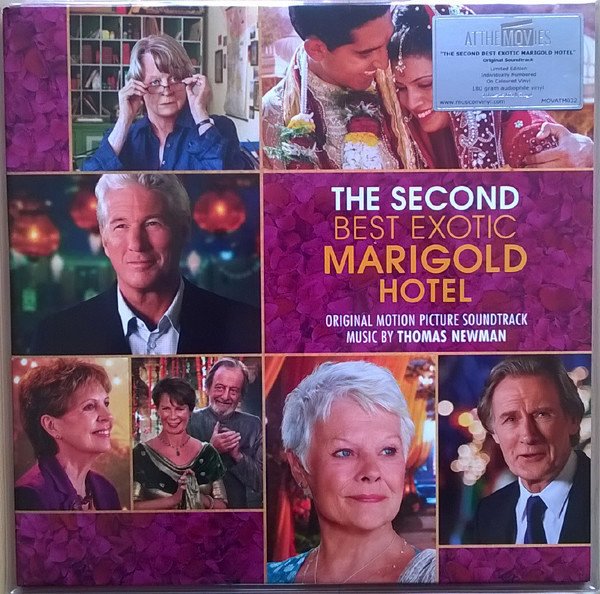 THE SECOND BEST EXOTIC MARIGOLD HOTEL - SOUNDTRACK (2015) - THOMAS NEWMAN - PLAK SIFIR