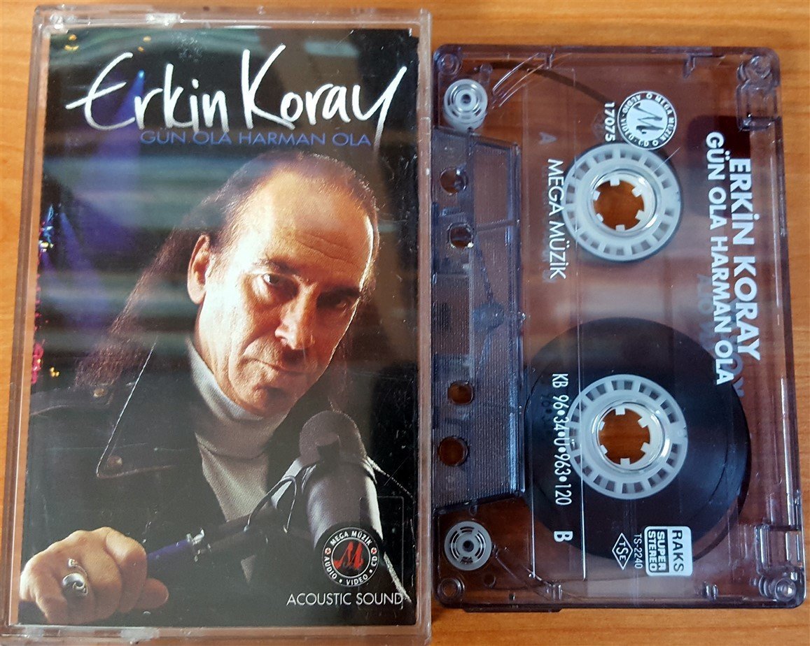 ERKİN KORAY - GÜN OLA HARMAN OLA KASET 2.EL