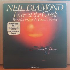NEIL DIAMOND - LOVE AT THE GREEK (1977) - 2LP 2.EL PLAK