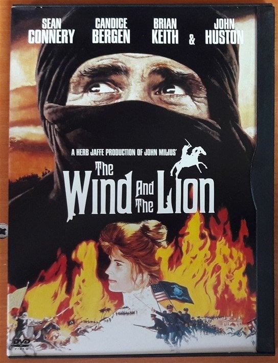 THE WIND AND THE LION - SEAN CONNERY - SNAPCASE DVD 2.EL 1. BÖLGE TR ALTYAZI YOKTUR