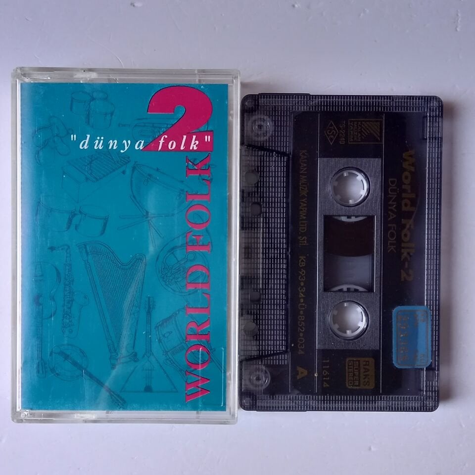 WORLD FOLK 2 - DÜNYA FOLK (1993) - KASET 2.EL
