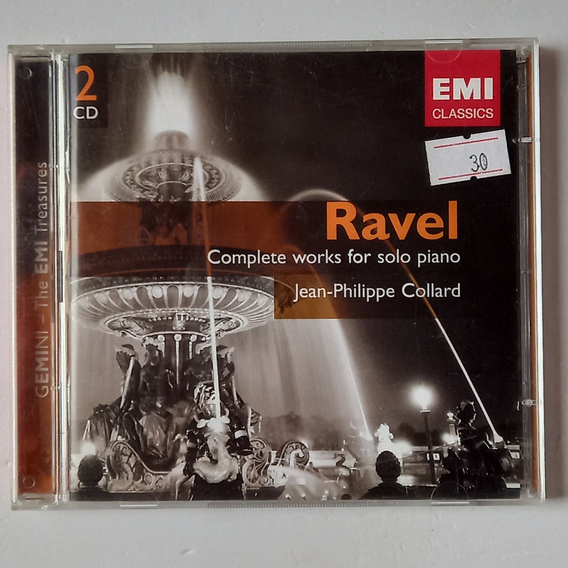 RAVEL: COMPLETE WORKS FOR SOLO PIANO - JEAN-PHILIPPE COLLARD (2004) - 2CD 2.EL
