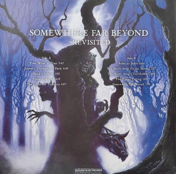 BLIND GUARDIAN - SOMEWHERE FAR BEYOND REVISITED (2024) - LP BLUE COLOURED EDITION SIFIR PLAK