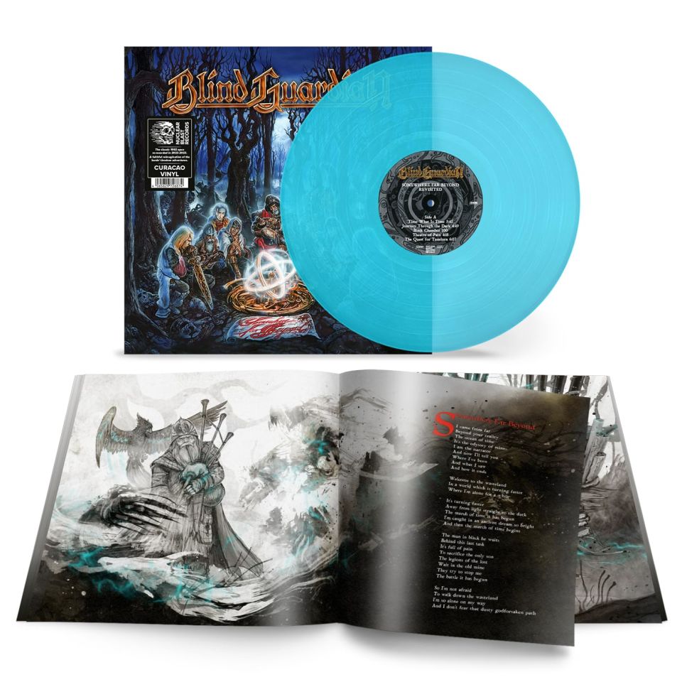 BLIND GUARDIAN - SOMEWHERE FAR BEYOND REVISITED (2024) - LP BLUE COLOURED EDITION SIFIR PLAK