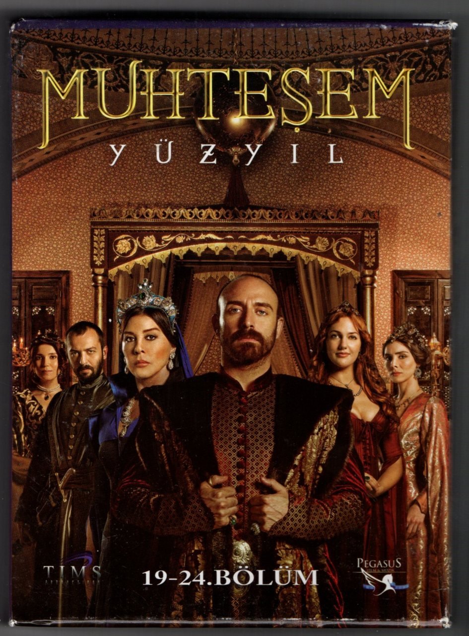 MUHTEŞEM YÜZYIL - 19-24. BÖLÜM - DVD KUTU 2.EL