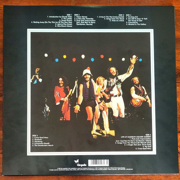 JETHRO TULL - BURSTING OUT / LIVE (1978) - 3LP 2024 STEVEN WILSON REMIX EDITION SIFIR PLAK