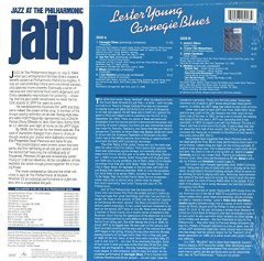LESTER YOUNG - JAZZ AT THE PHILHARMONIC: CARNEGIE BLUES - PLAK SIFIR