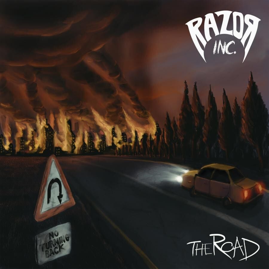 RAZOR INC - THE ROAD (2019) - CD JEWEL CASE FABRİKA JELATİNİ YOK KULLANILMAMIŞ SIFIR