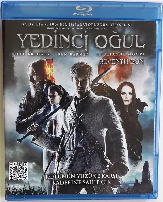 YEDİNCİ OĞUL - SEVENTH SON - JEFF BRIDGES - JULIANNE MOORE - BLU-RAY 2.EL