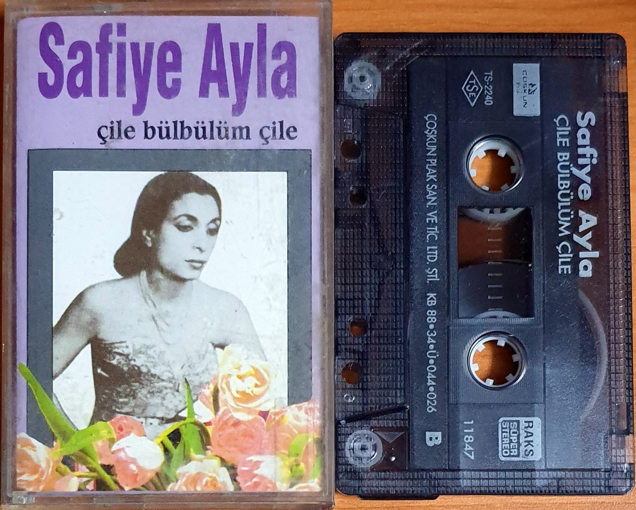 SAFİYE AYLA - ÇİLE BÜLBÜLÜM ÇİLE - KASET COŞKUN 2.EL