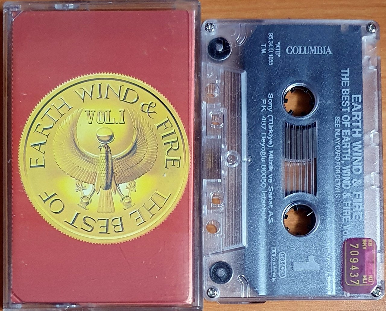 EARTH WIND & FIRE - THE BEST OF VOL 1 (1995) - KASET SONY 2.EL