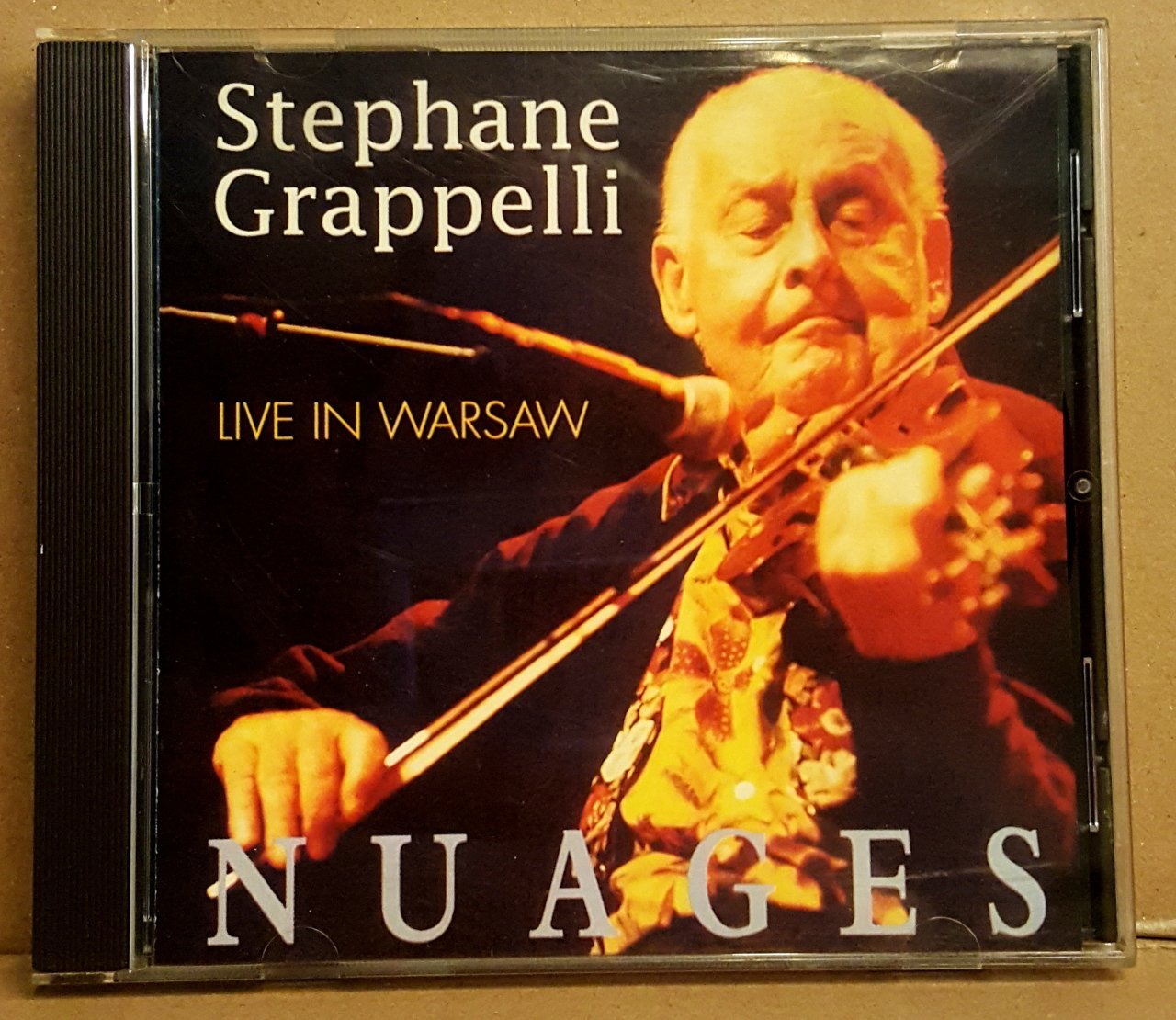 STEPHANE GRAPPELLI - NUAGES / LIVE IN WARSAW (1994) - CD 2.EL