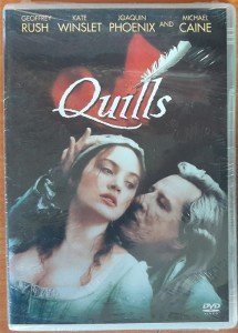 QUILLS - GEOFFREY RUSH - KATE WINSLET - PHILIP KAUFMAN - DVD SIFIR TR ALTYAZI YOKTUR