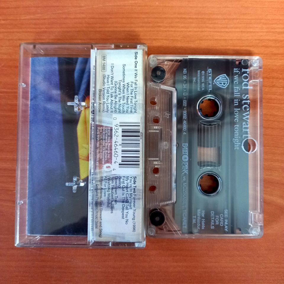 ROD STEWART - IF WE FALL IN LOVE TONIGHT (1996) - KASET 2.EL