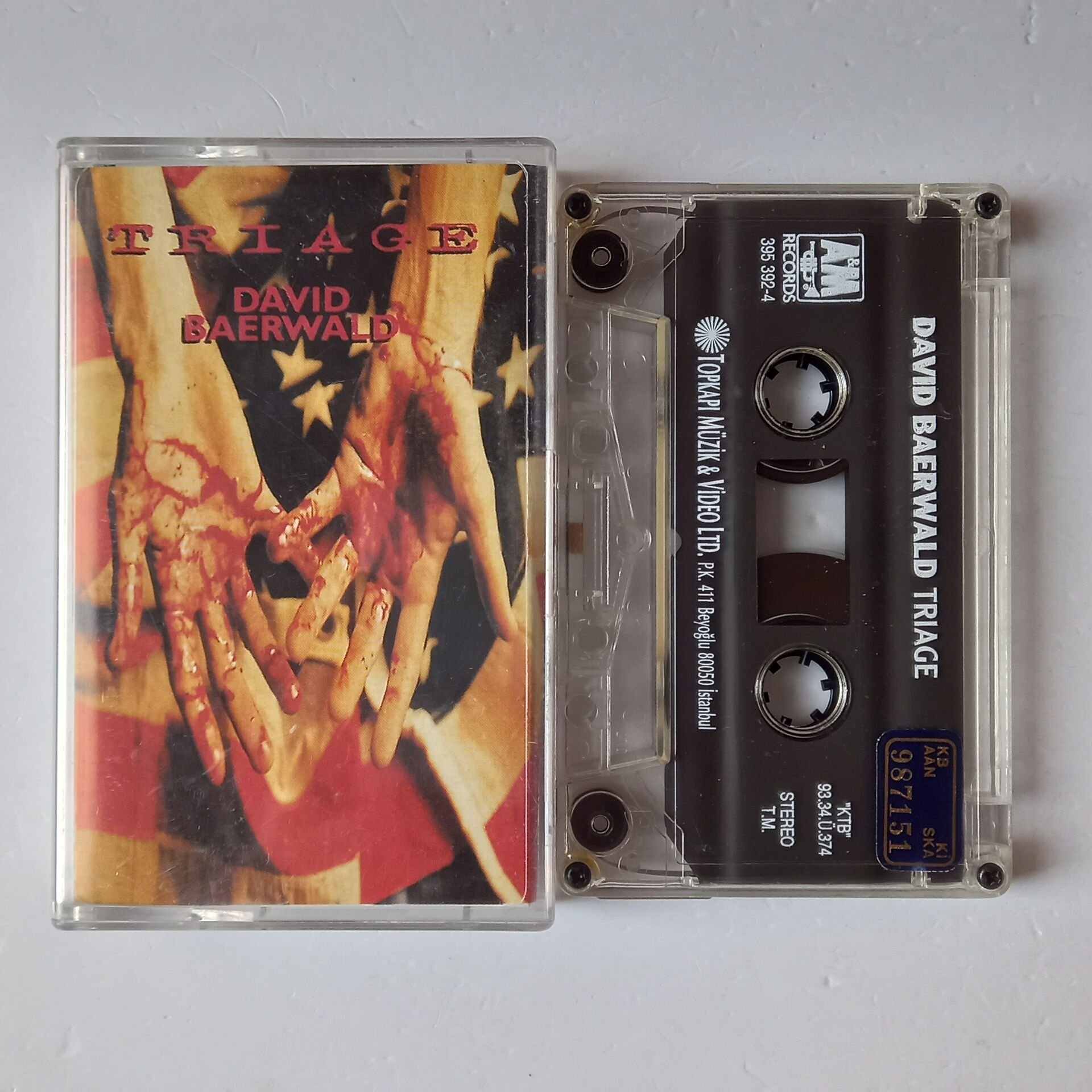 DAVID BAERWALD- TRIAGE (1993) - KASET 2.EL