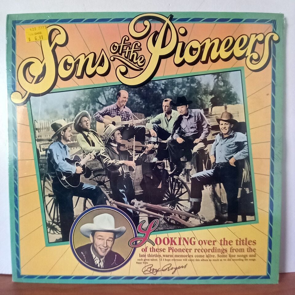 THE SONS OF THE PIONEERS – THE SONS OF THE PIONEERS (1982) - LP DÖNEM BASKI SIFIR PLAK