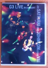G3 - LIVE IN CONCERT (2000) - JOE SATRIANI - ERIC JOHNSON - STEVE VAI - DVD 2.EL