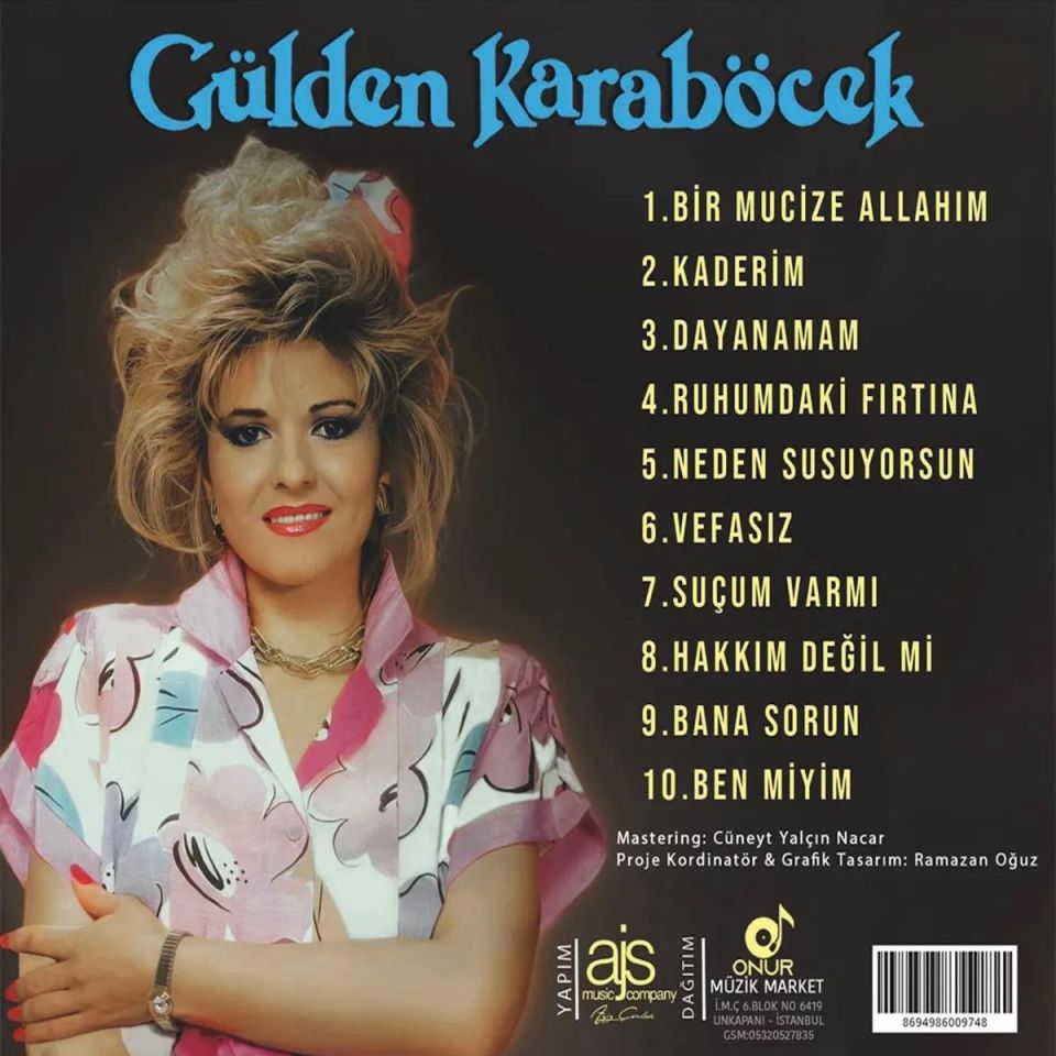 GÜLDEN KARABÖCEK - BİR MUCİZE ALLAHIM (1987) - CD 2024 BASIM AMBALAJINDA SIFIR
