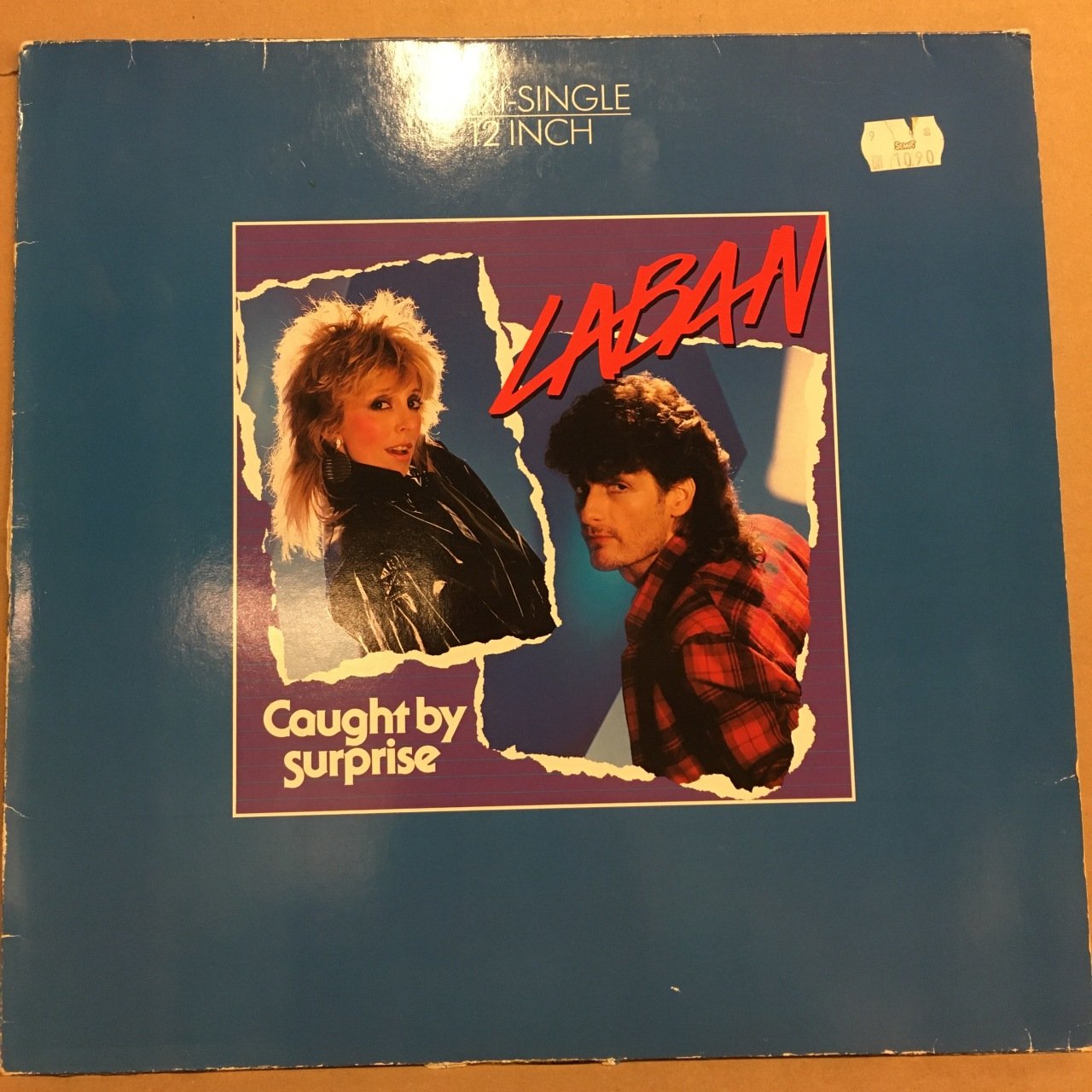 LABAN - CAUGHT BY SURPRISE (1986) 12'' MAXISINGLE 2.EL PLAK