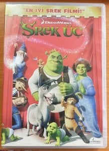 ŞREK 3 - SHREK THE THIRD - ANİMASYON - DVD 2.EL