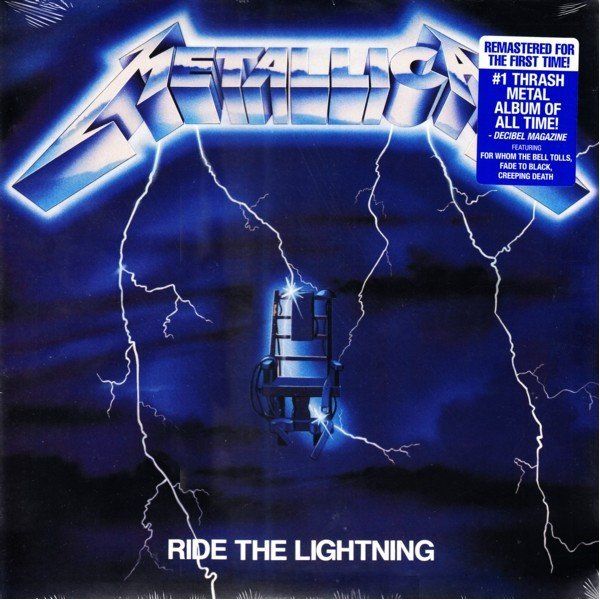 METALLICA - RIDE THE LIGHTNING (1984) - LP 2016 EDITION SIFIR PLAK