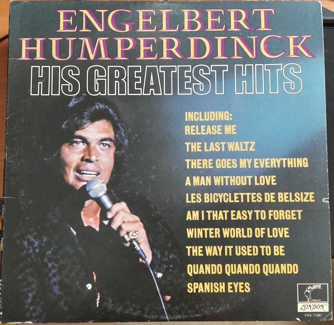 ENGELBERT HUMPERDINCK - HIS GREATEST HITS (1974) - PLAK 2.EL