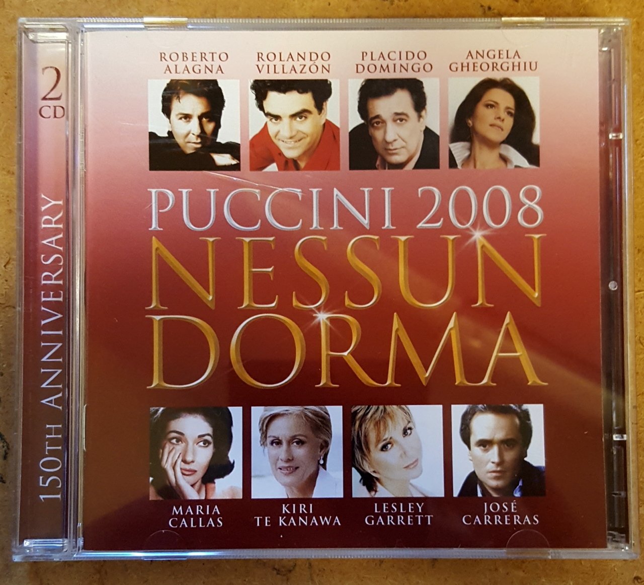 PUCCINI NESSUN DORMA 2008 2CD DOMINGO CALLAS GARRETT CARRERAS 2.EL