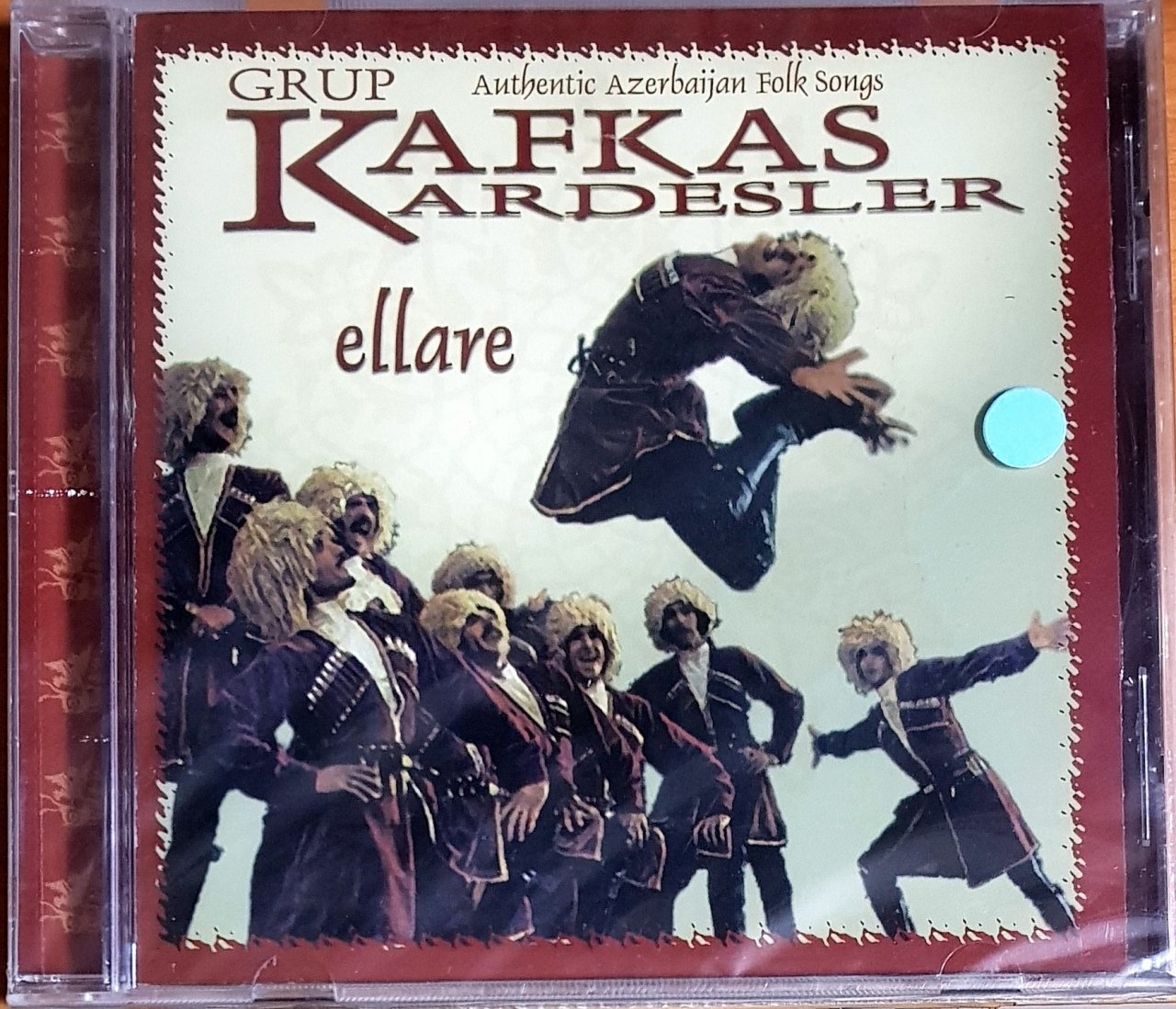 GRUP KAFKAS KARDEŞLER - ELLARE / AUTHENTIC AZERBAIJAN FOLK SONGS / SONER MÜZİK CD SIFIR