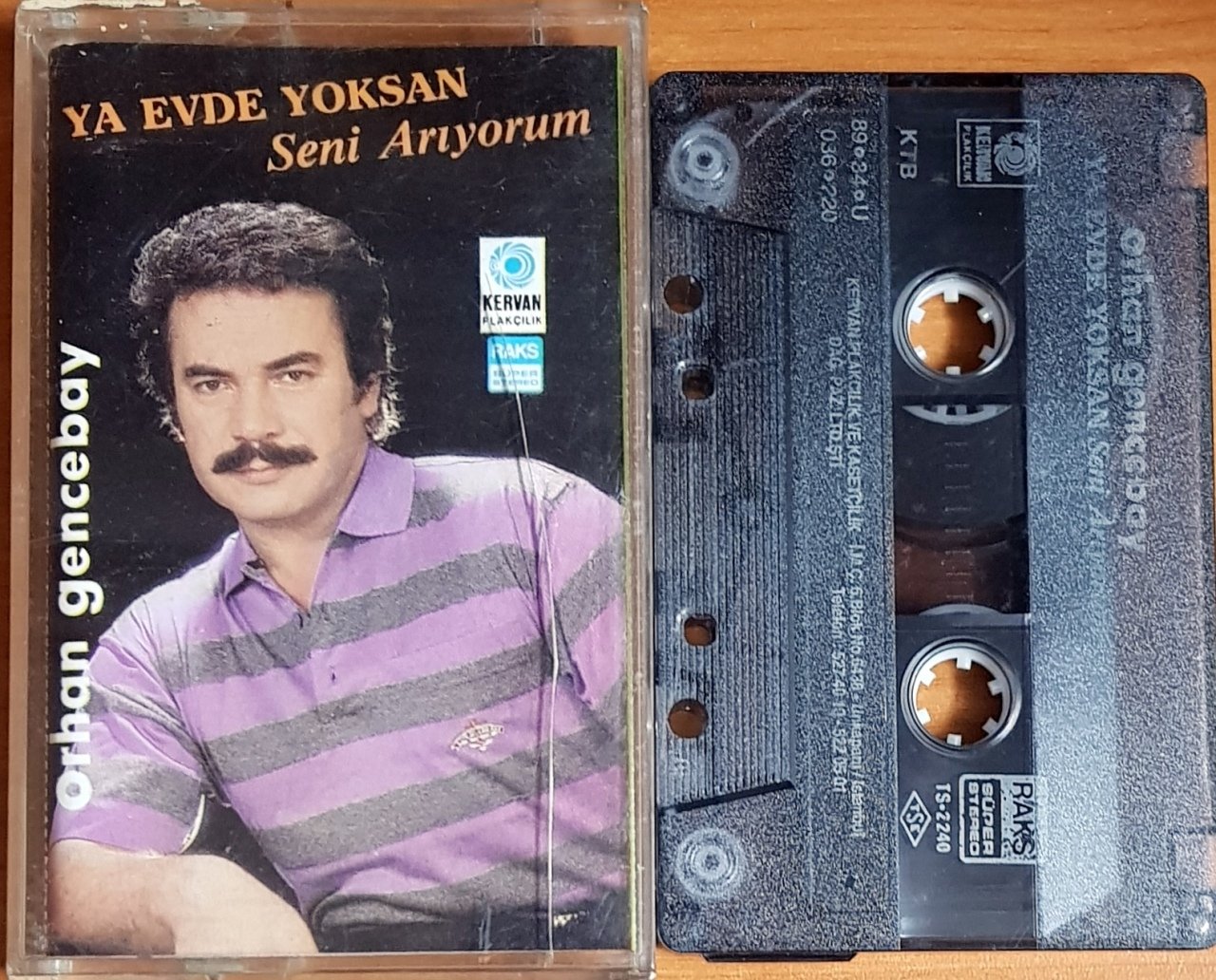ORHAN GENCEBAY - YA EVDE YOKSAN / SENİ ARIYORUM / KERVAN KASET 2.EL