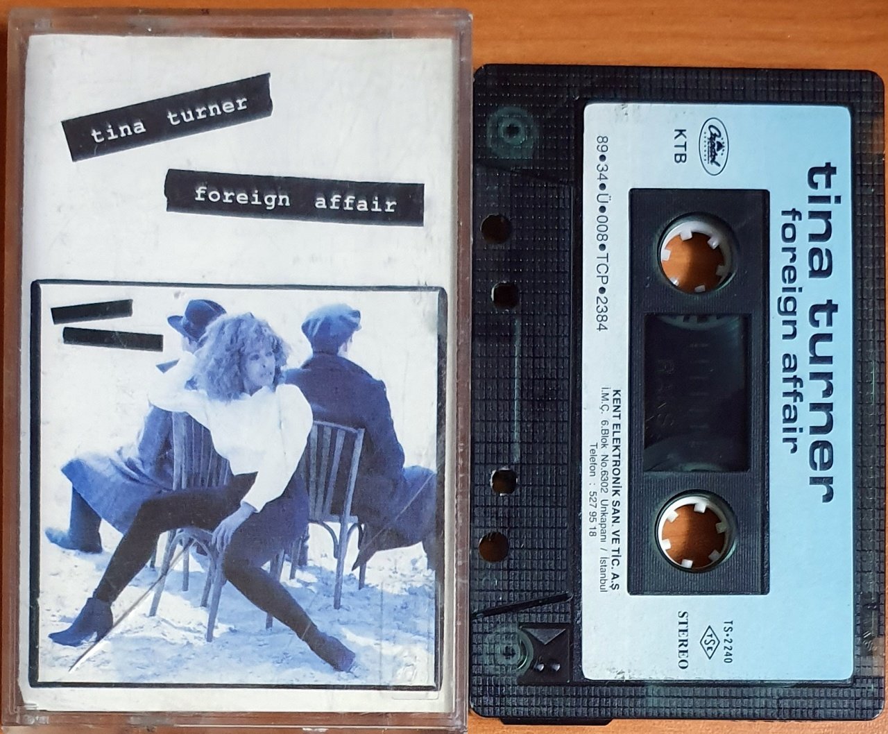 TINA TURNER - FOREIGN AFFAIR (1989) - KASET KENT 2.EL