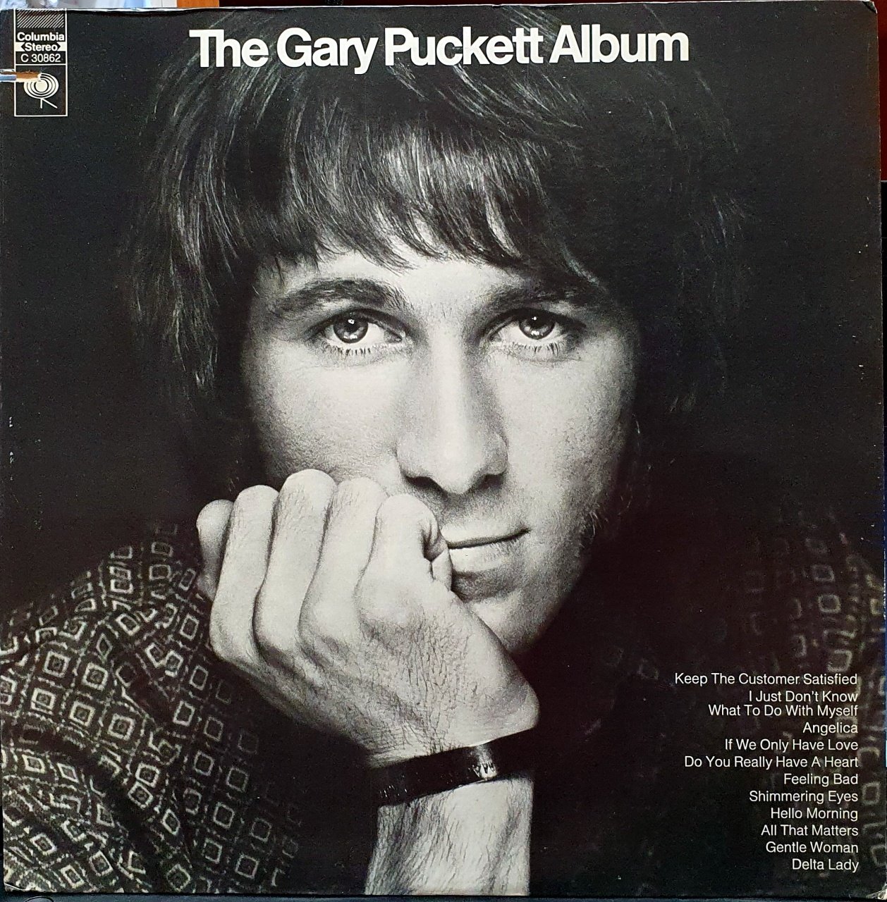 GARY PUCKETT - THE GARY PUCKETT ALBUM (1971) - LP 2.EL PLAK