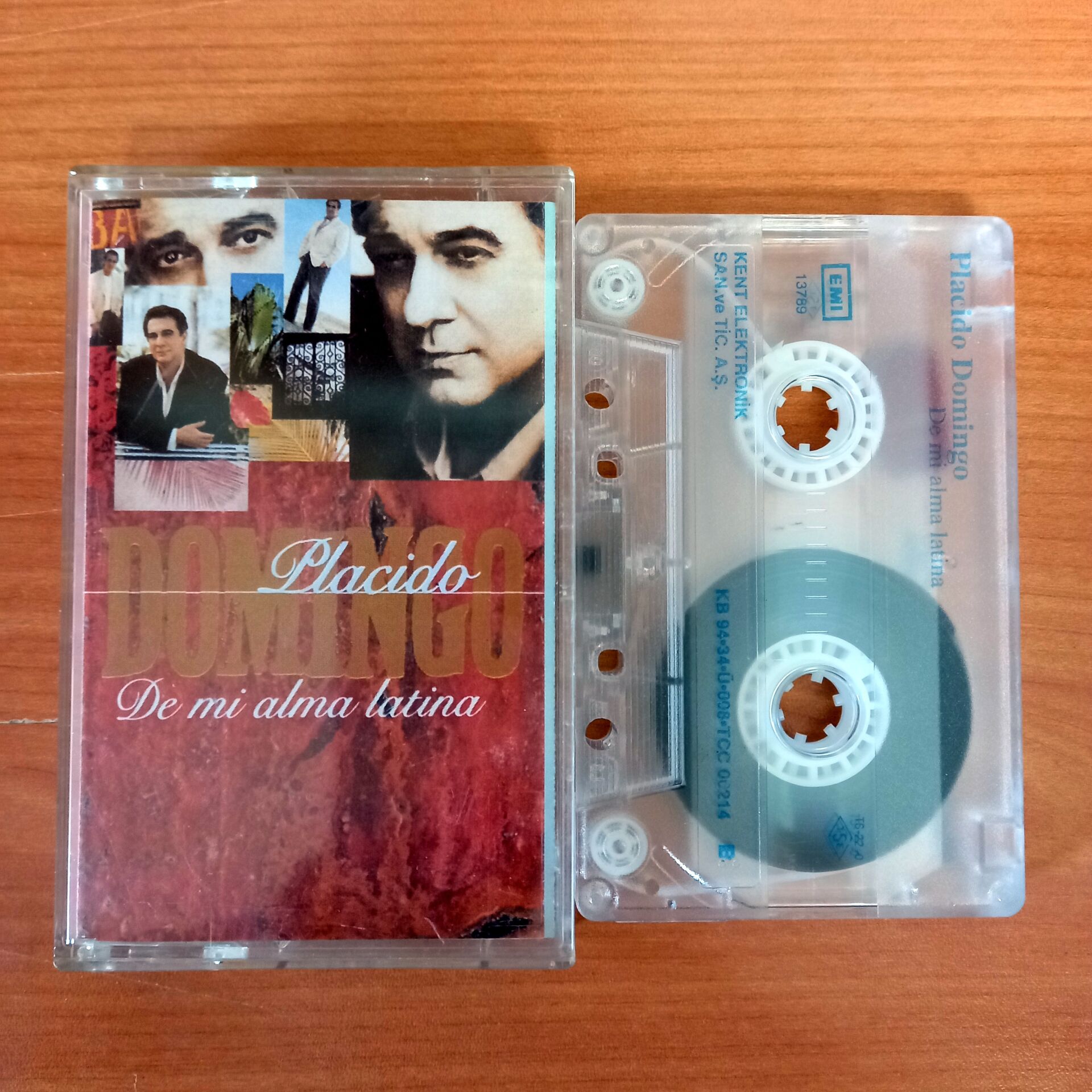 PLACIDO DOMINGO - DE MI ALMA LATINA (1994) - KASET 2.EL