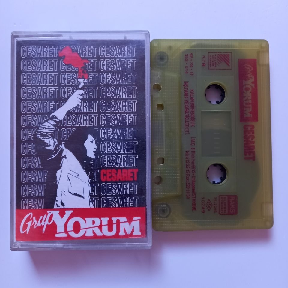 GRUP YORUM - CESARET (1992) - KASET 2.EL