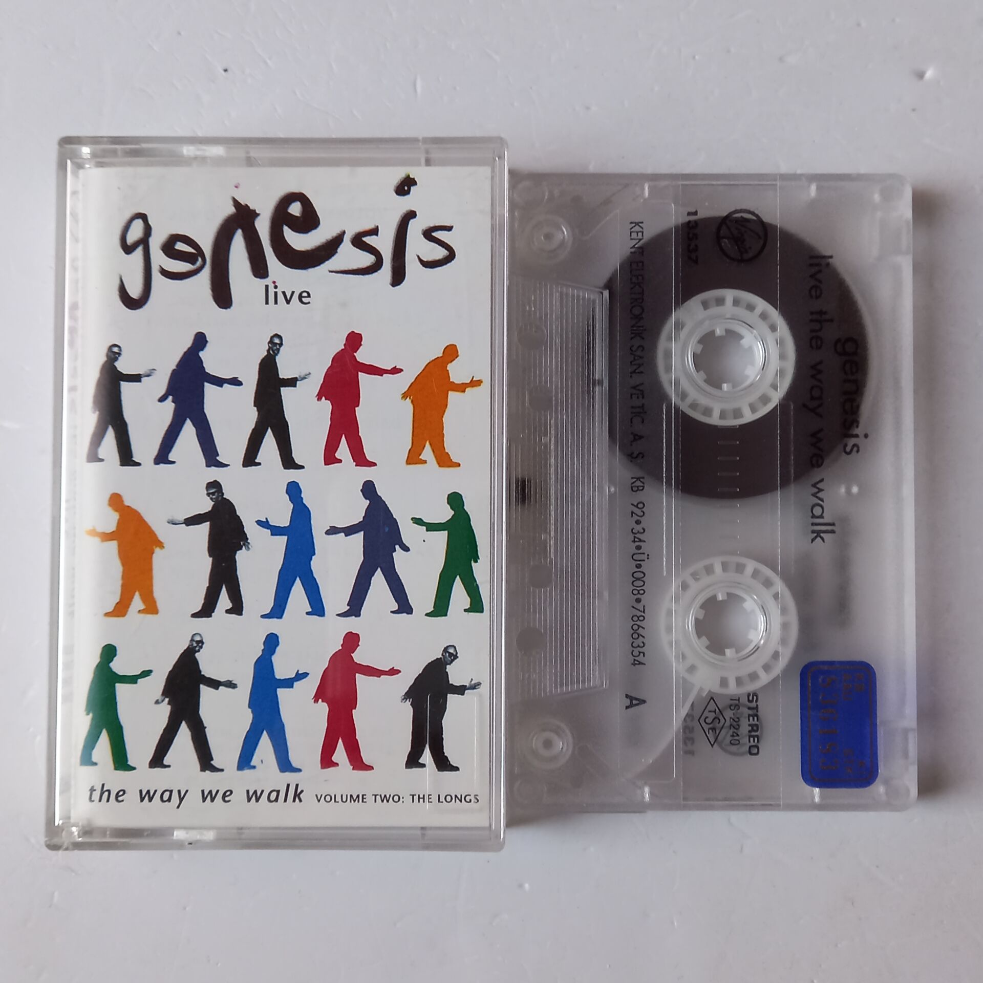 GENESIS - LIVE THE WAY WE WALK VOLUME TWO: THE LONGS (1992) - KASET 2.EL