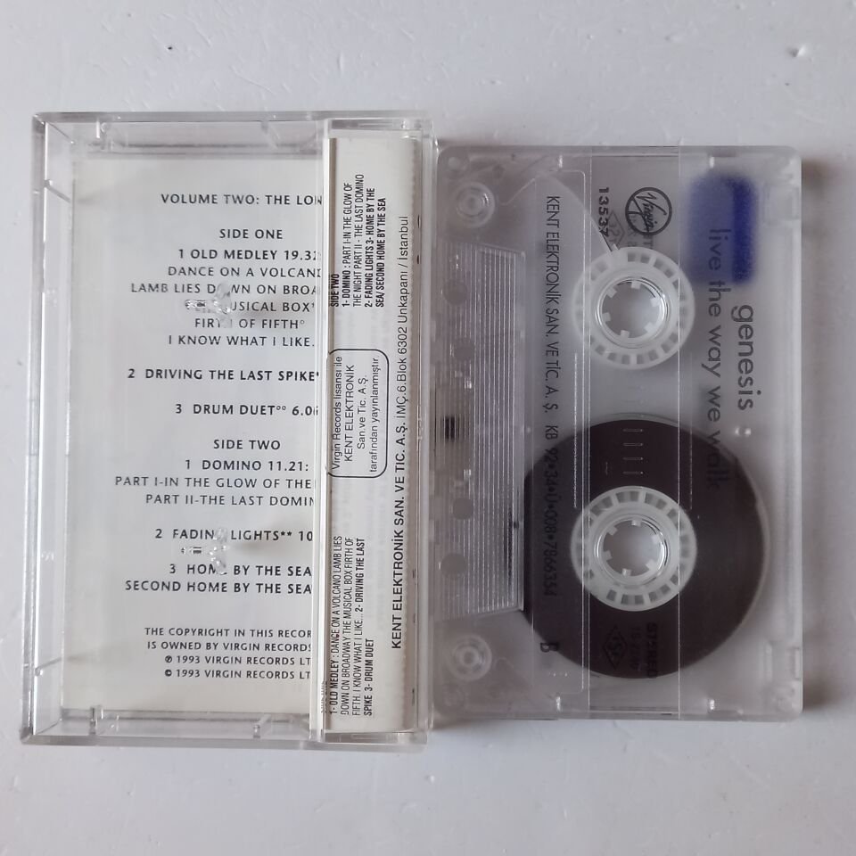 GENESIS - LIVE THE WAY WE WALK VOLUME TWO: THE LONGS (1992) - KASET 2.EL