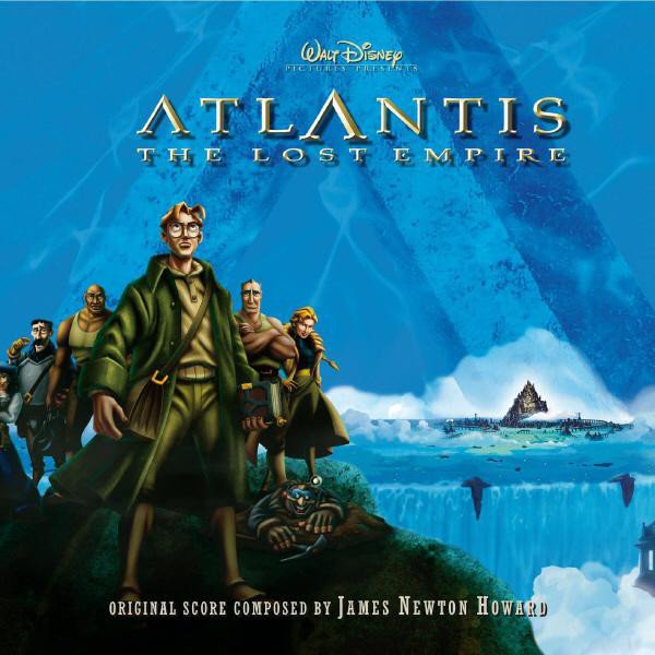 ATLANTIS / THE LOST EMPIRE - SOUNDTRACK / JASON NEWTON HOWARD (2001) - CD 2WALT DISNEY 2.EL
