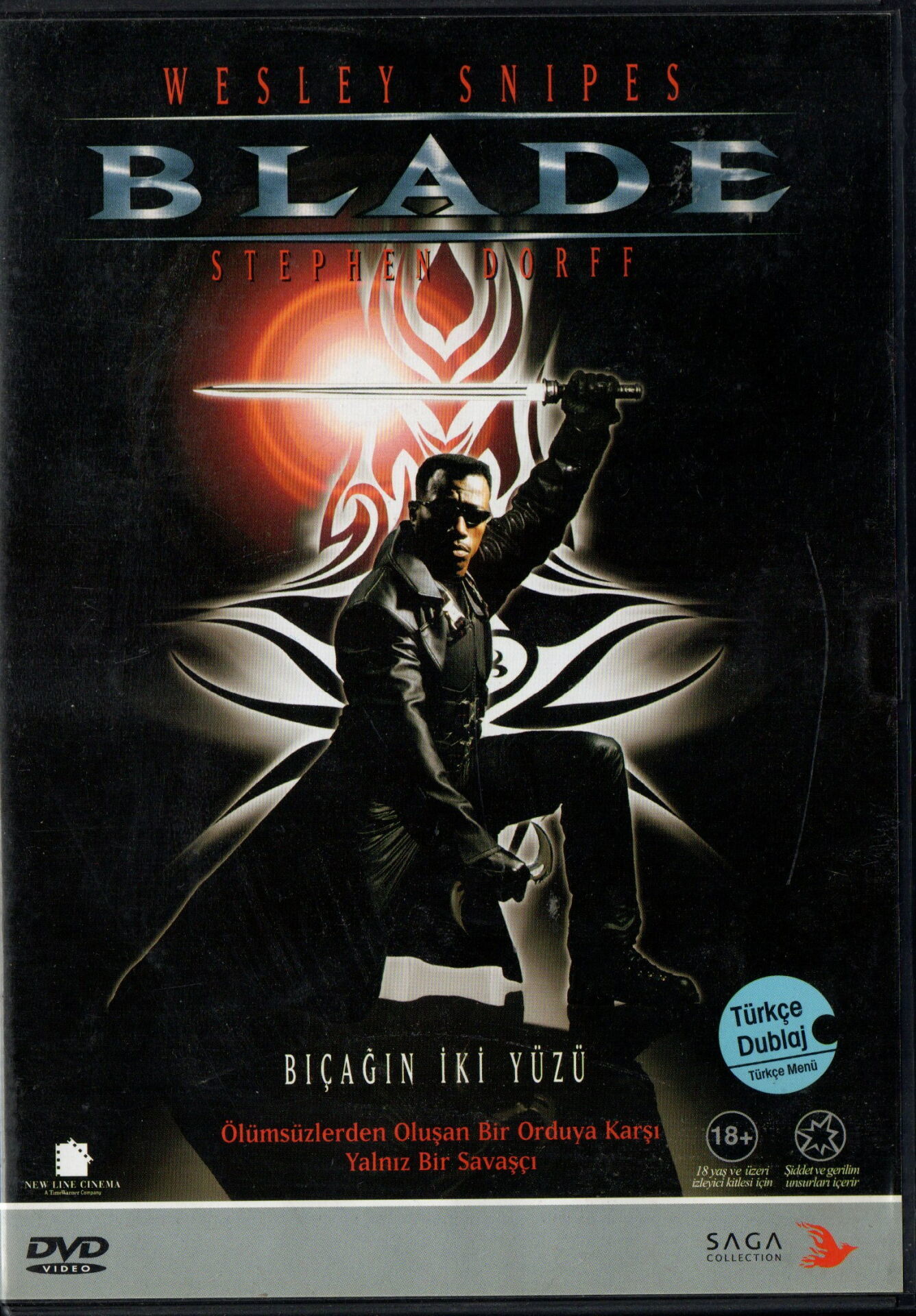 BLADE - WESLEY SNIPES - STEPHEN NORRINGTON - MARVEL - DVD 2.EL
