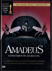 AMADEUS - MILOS FORMAN - YÖNETMEN'İN KURGUSU - 2xDVD 2.EL
