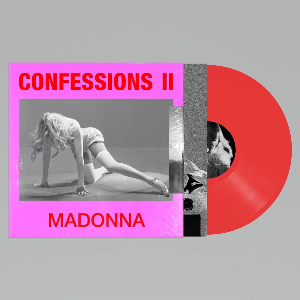 MADONNA - CONFESSIONS II (2026) - LP TRANSLUCENT RED COLOURED EDITION SIFIR PLAK