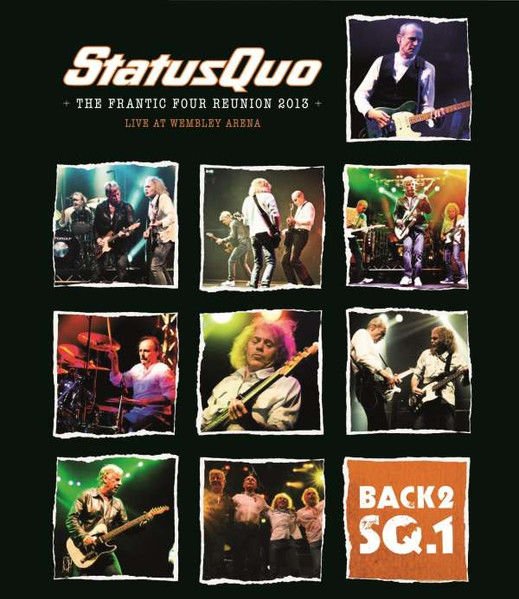 STATUS QUO – THE FRANTIC FOUR REUNION 2013 (LIVE AT WEMBLEY ARENA) - CD + BLU-RAY SIFIR
