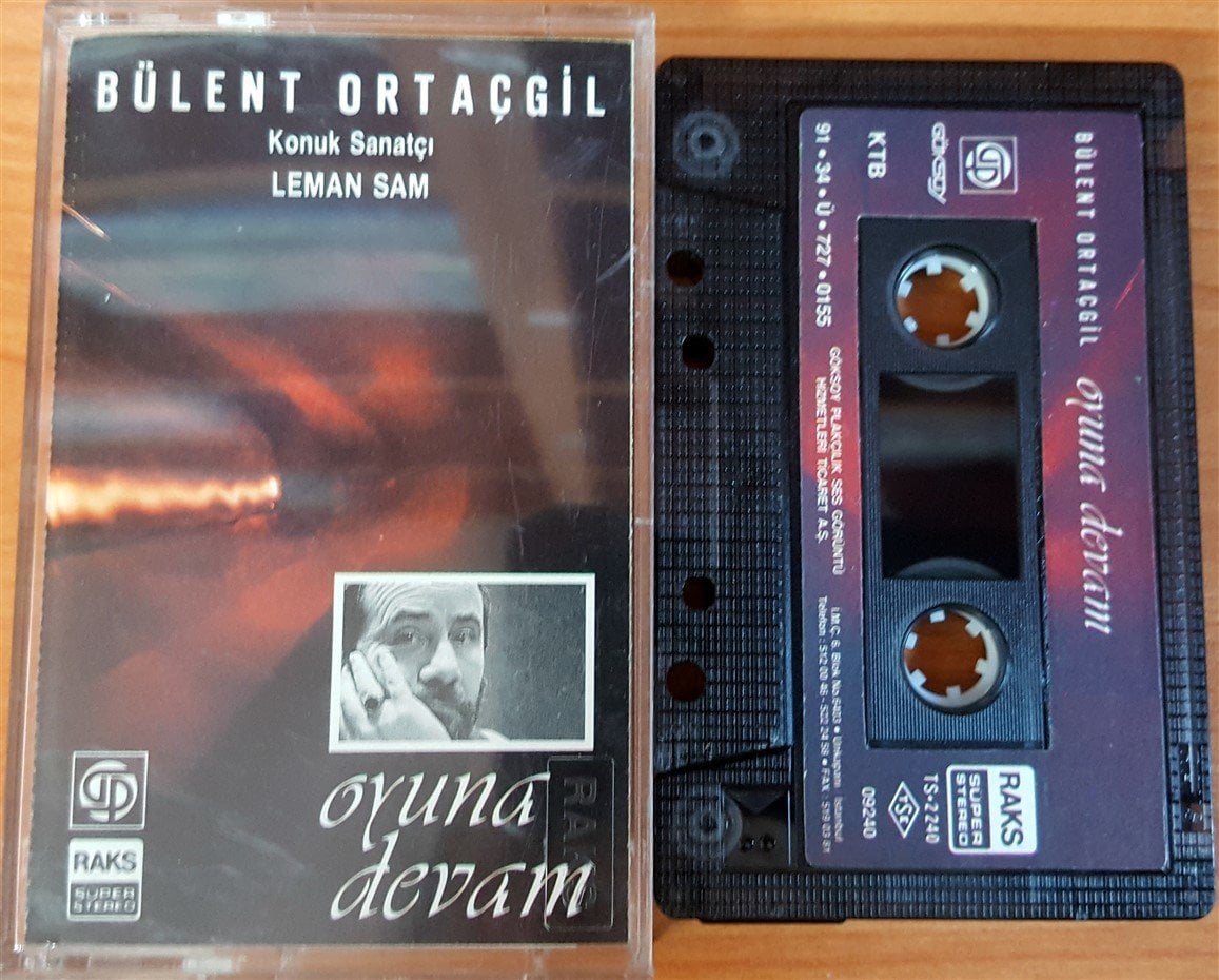 BÜLENT ORTAÇGİL - OYUNA DEVAM KASET 1991 GÖKSOY 2.EL