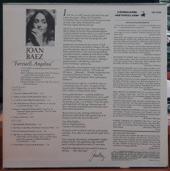 JOAN BAEZ - FAREWELL, ANGELINA (1965) - PLAK 2.EL