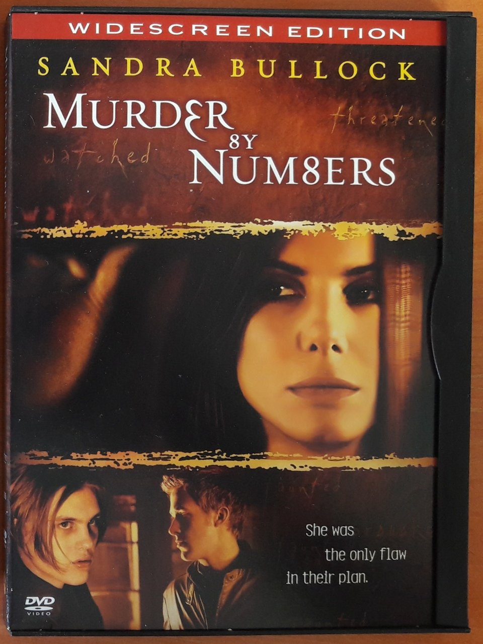 MURDER BY NUMBERS - SANDRA BULLOCK - SNAPCASE DVD 2.EL 1. BÖLGE TR ALTYAZI YOKTUR