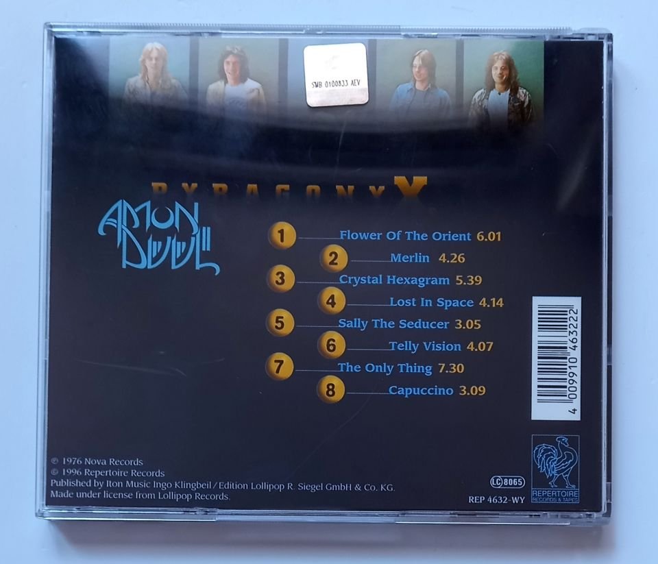 AMON DÜÜL 2 – PYRAGONY X (1996) - CD 2.EL