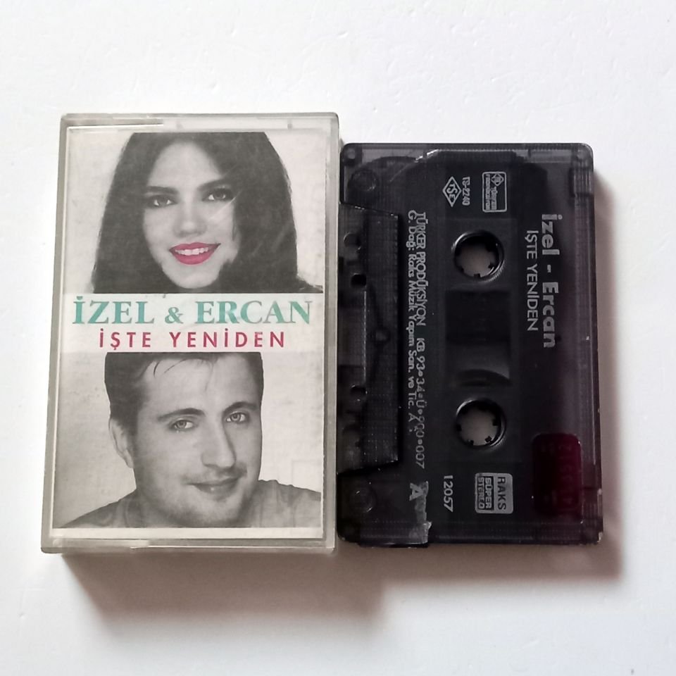 İZEL & ERCAN - İŞTE YENİDEN (1993)  - KASET 2.EL
