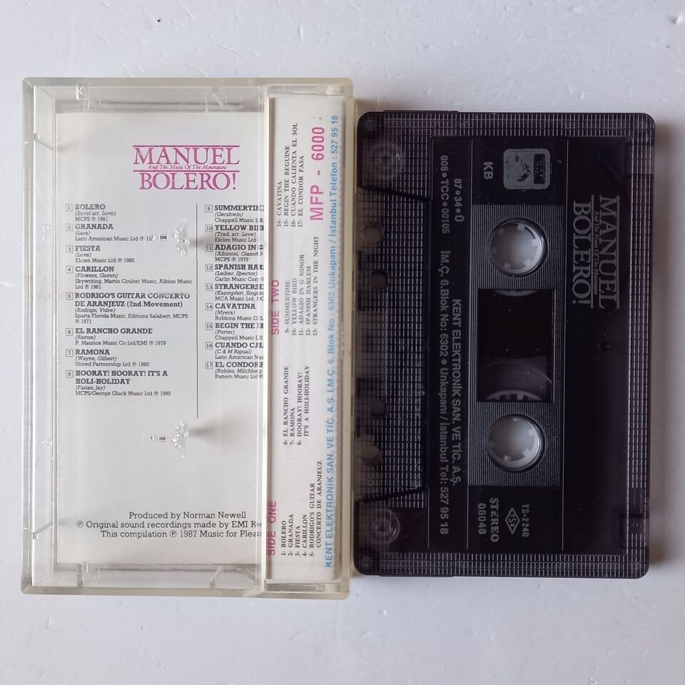 MANUEL AND THE MUSIC OF THE MOUNTAINS - BOLERO! (1993) - KASET 2.EL